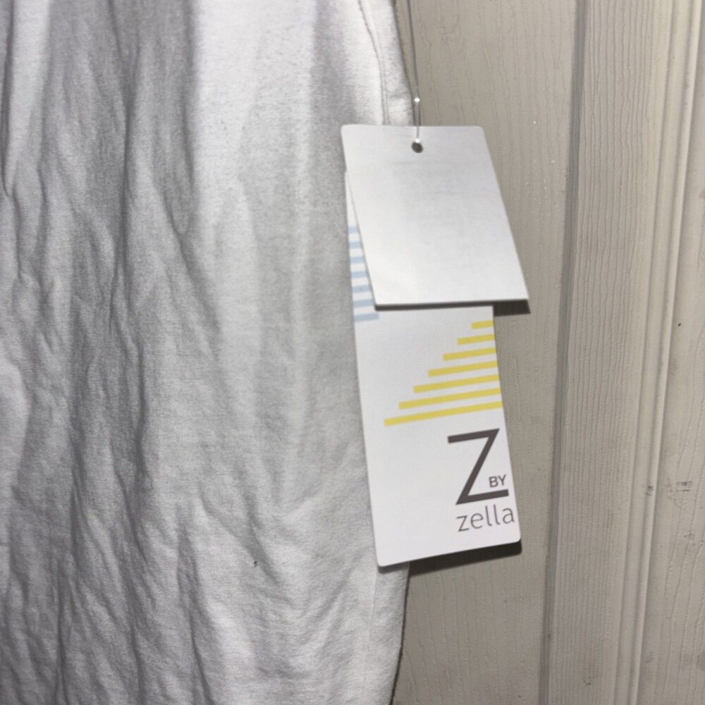 Z BY ZELLA WOMEN'S TANK TOP White  SIZE XSMALL NEW WITH TAGS - Picture 3 of 4